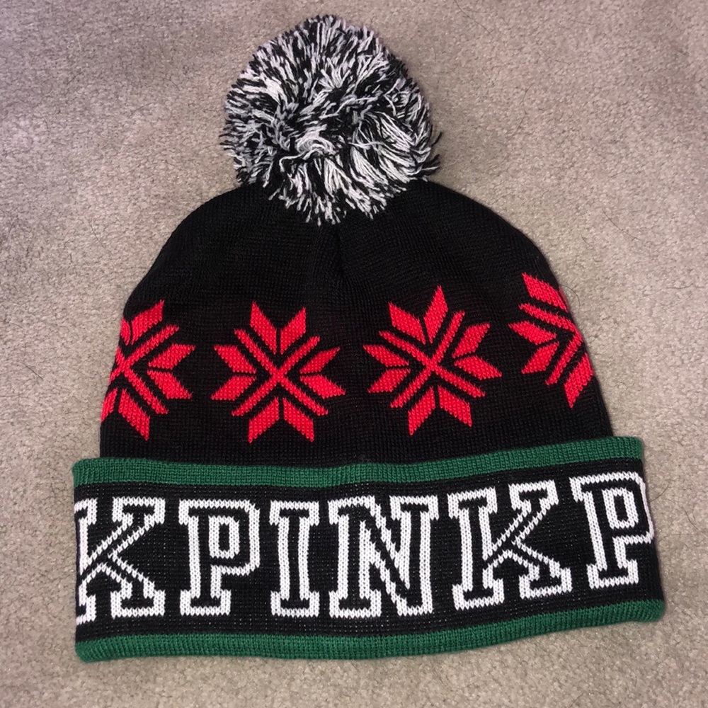 PINK beanie